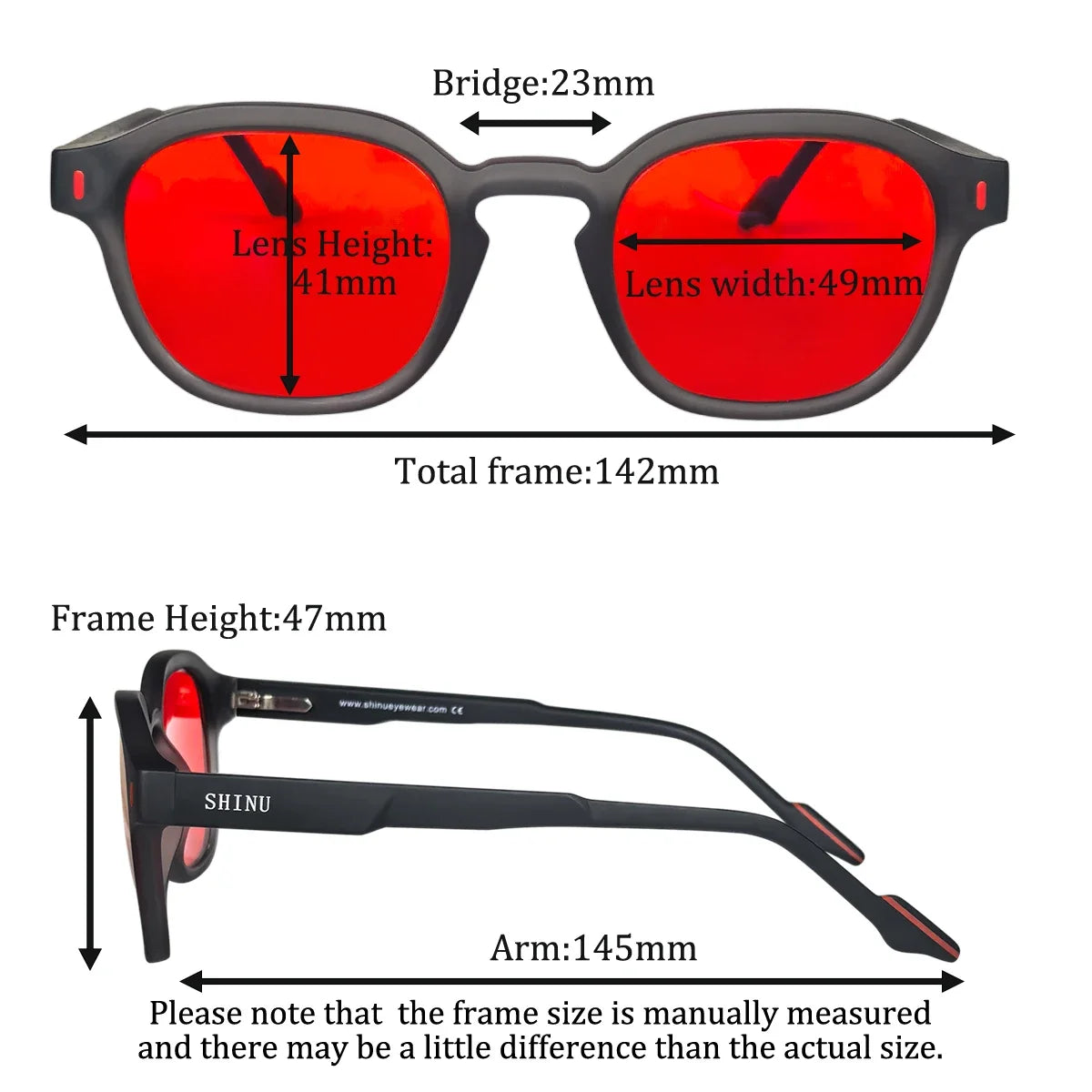 Gafas rojas con filtro de luz azul - Mejora el Sueño