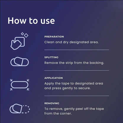 Tiras bucales para dormir - 30/60/90Pcs