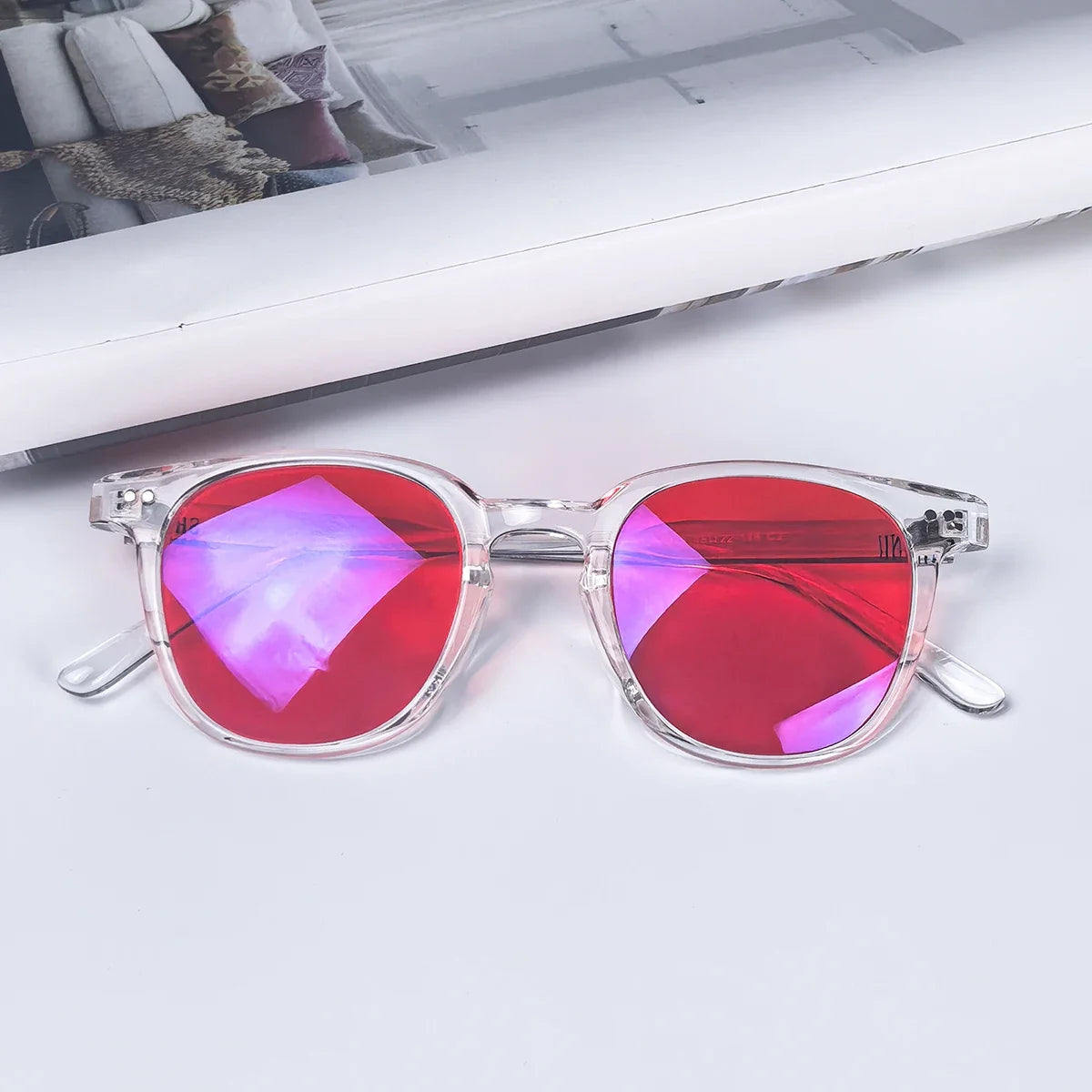 Gafas de terapia de luz azul transparentes-Mejora tu sueño